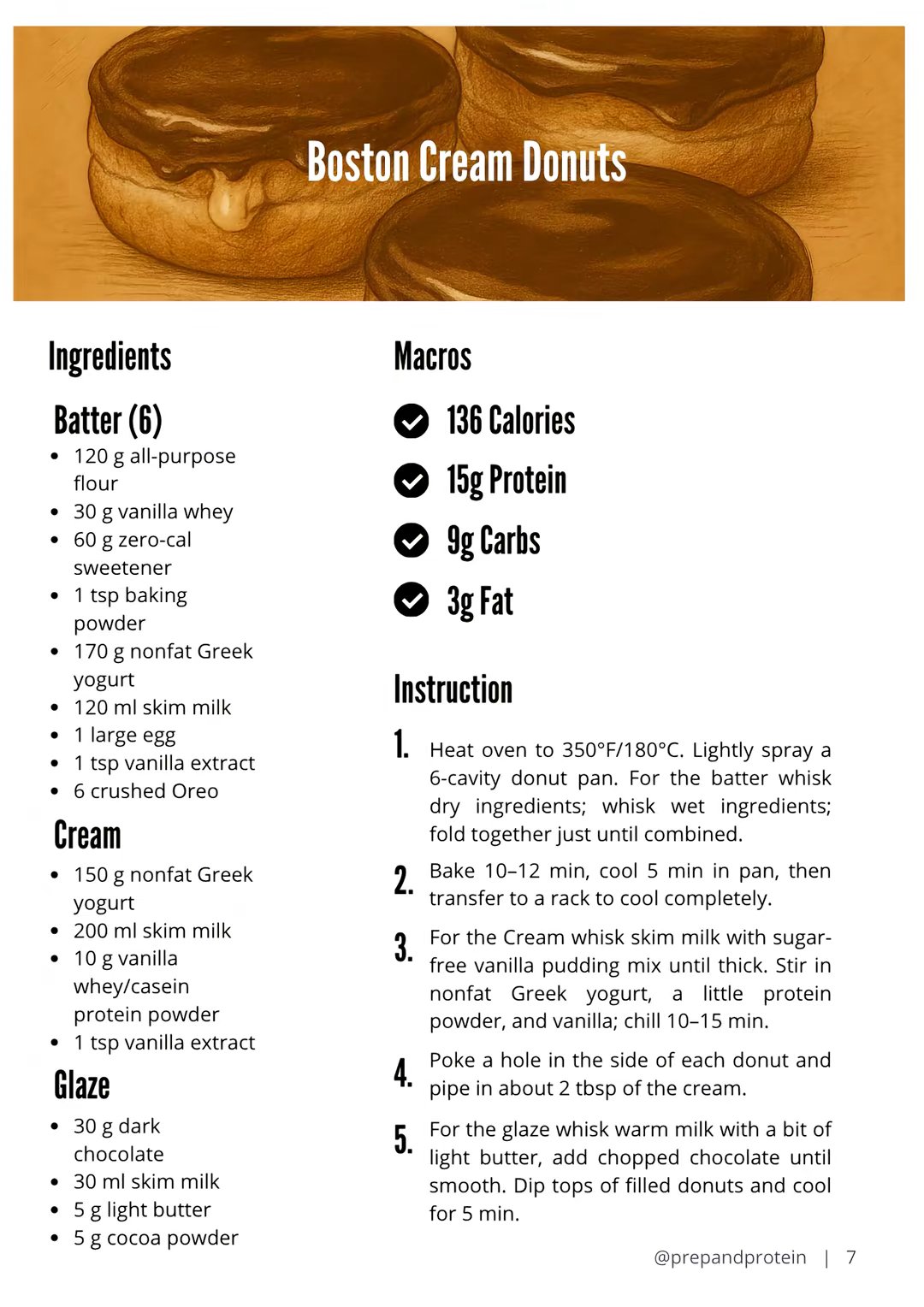 High Protein Meal Prep Cookbooks by @prepandprotein slide 7