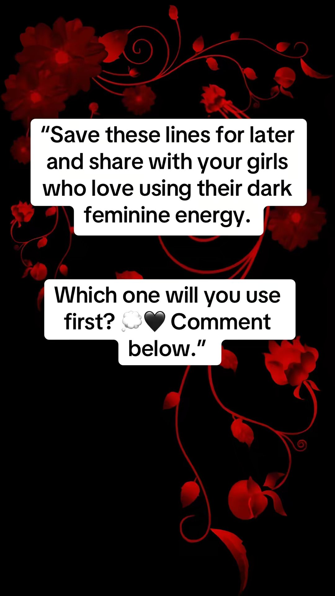 Dark Feminine Texting Guides by @prettybuttoxic2 slide 10
