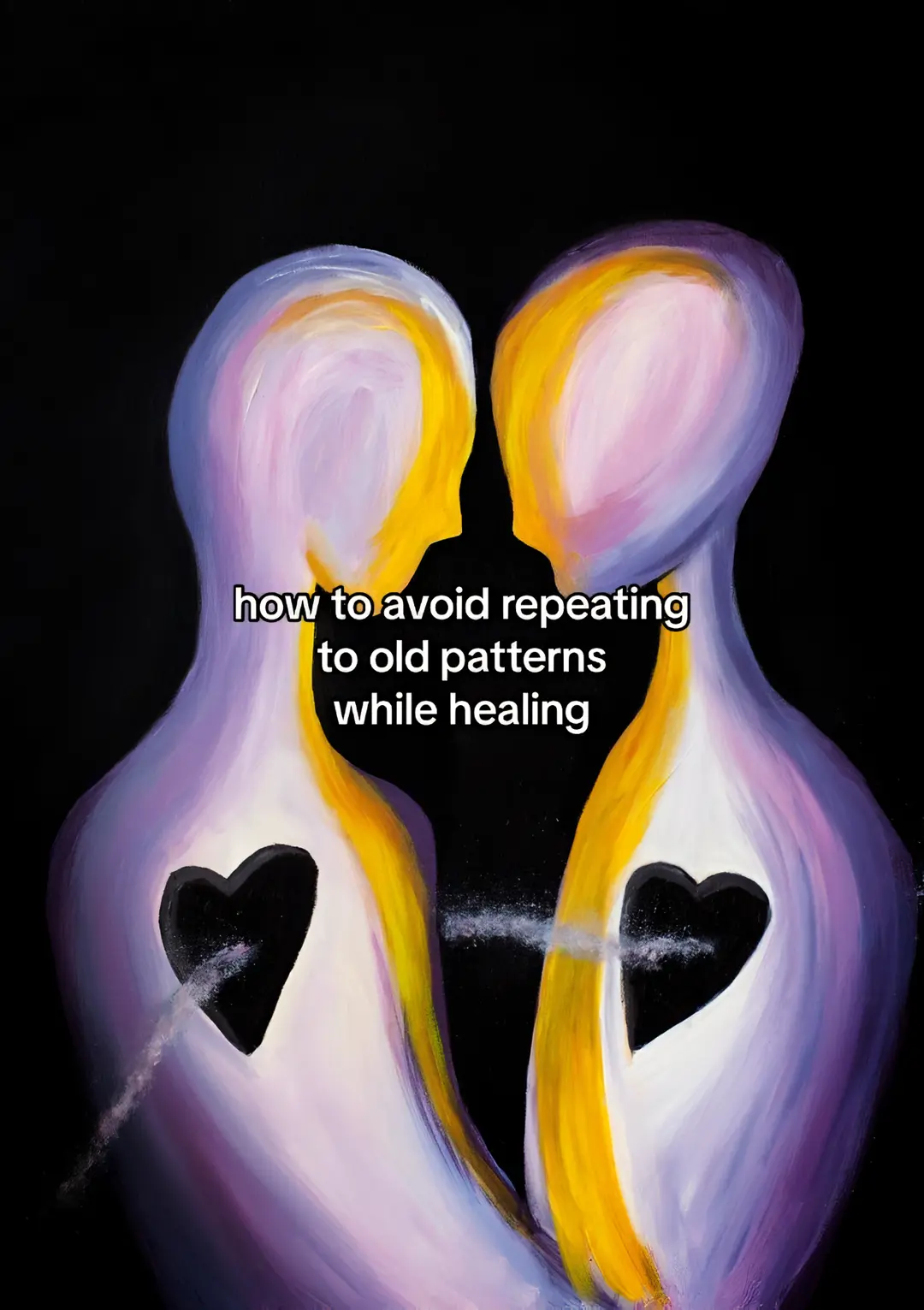 how to avoid repeating to old patterns while healing