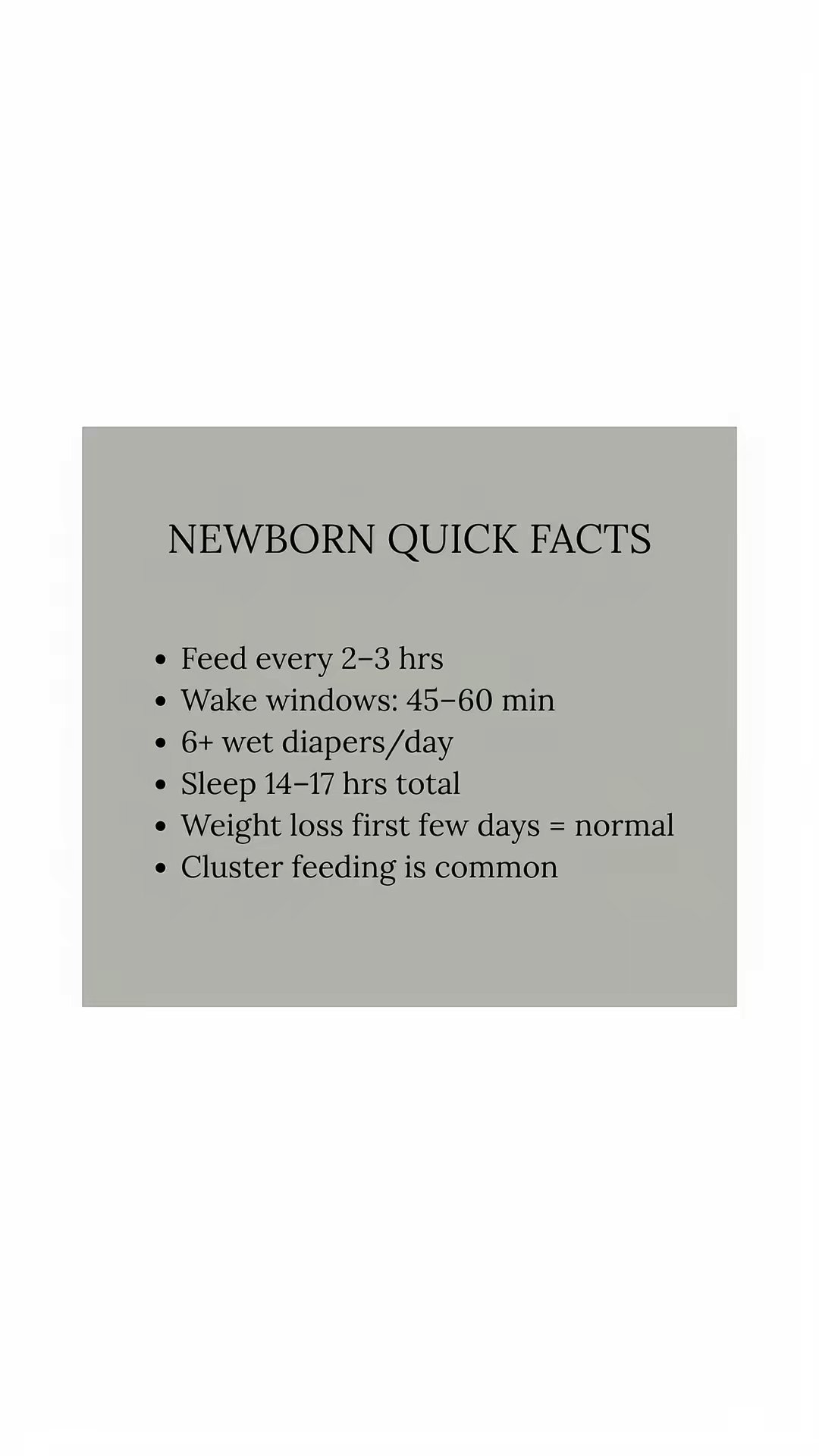 Newborn Parenting Advice Content by @roheen_sharif slide 2