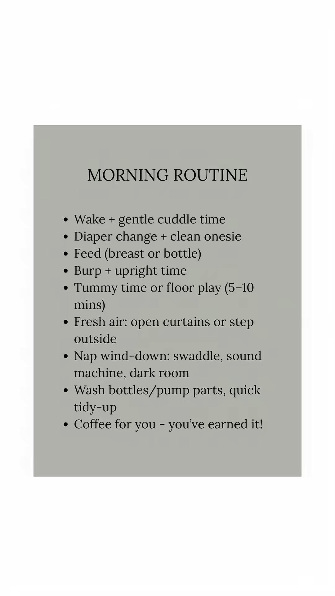 Newborn Parenting Advice Content by @roheen_sharif slide 3