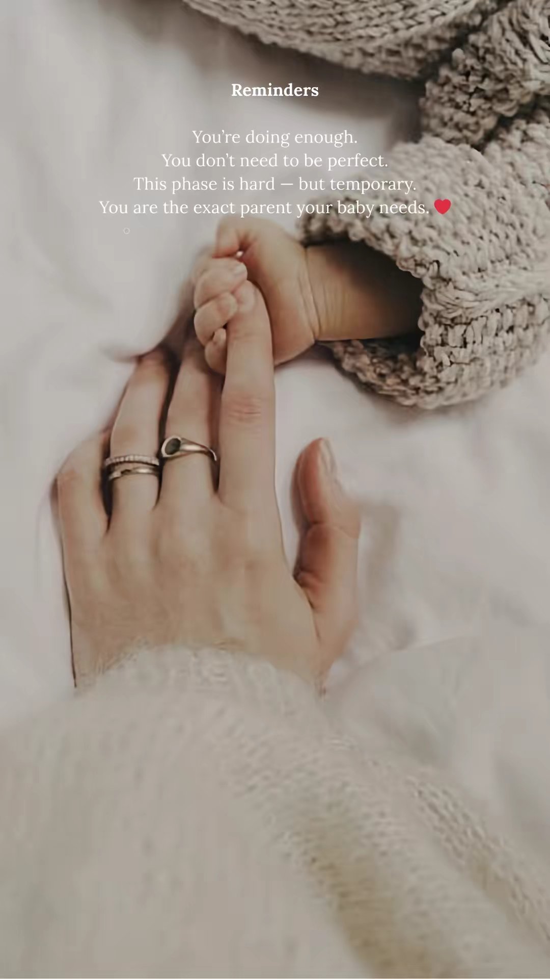 Newborn Parenting Advice Content by @roheen_sharif slide 6