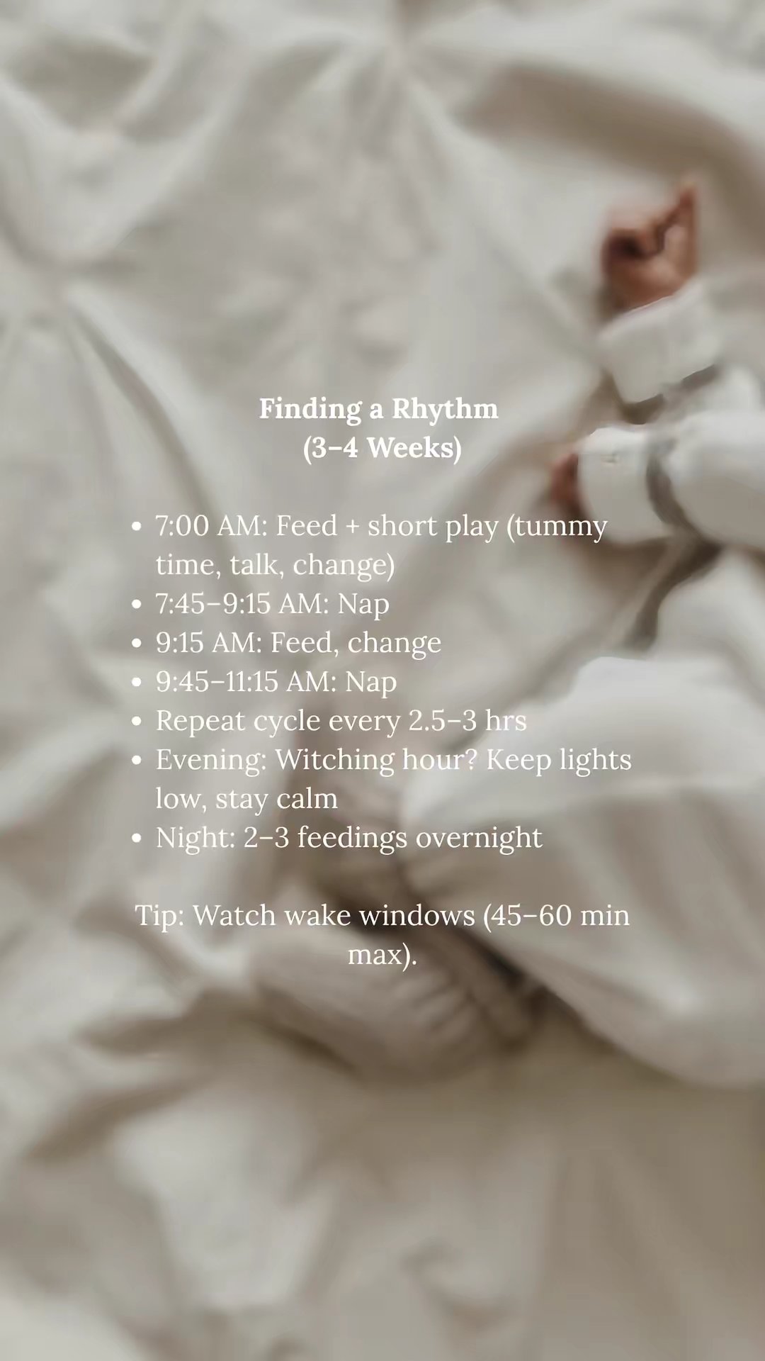 Newborn Parenting Advice Content by @roheen_sharif slide 3