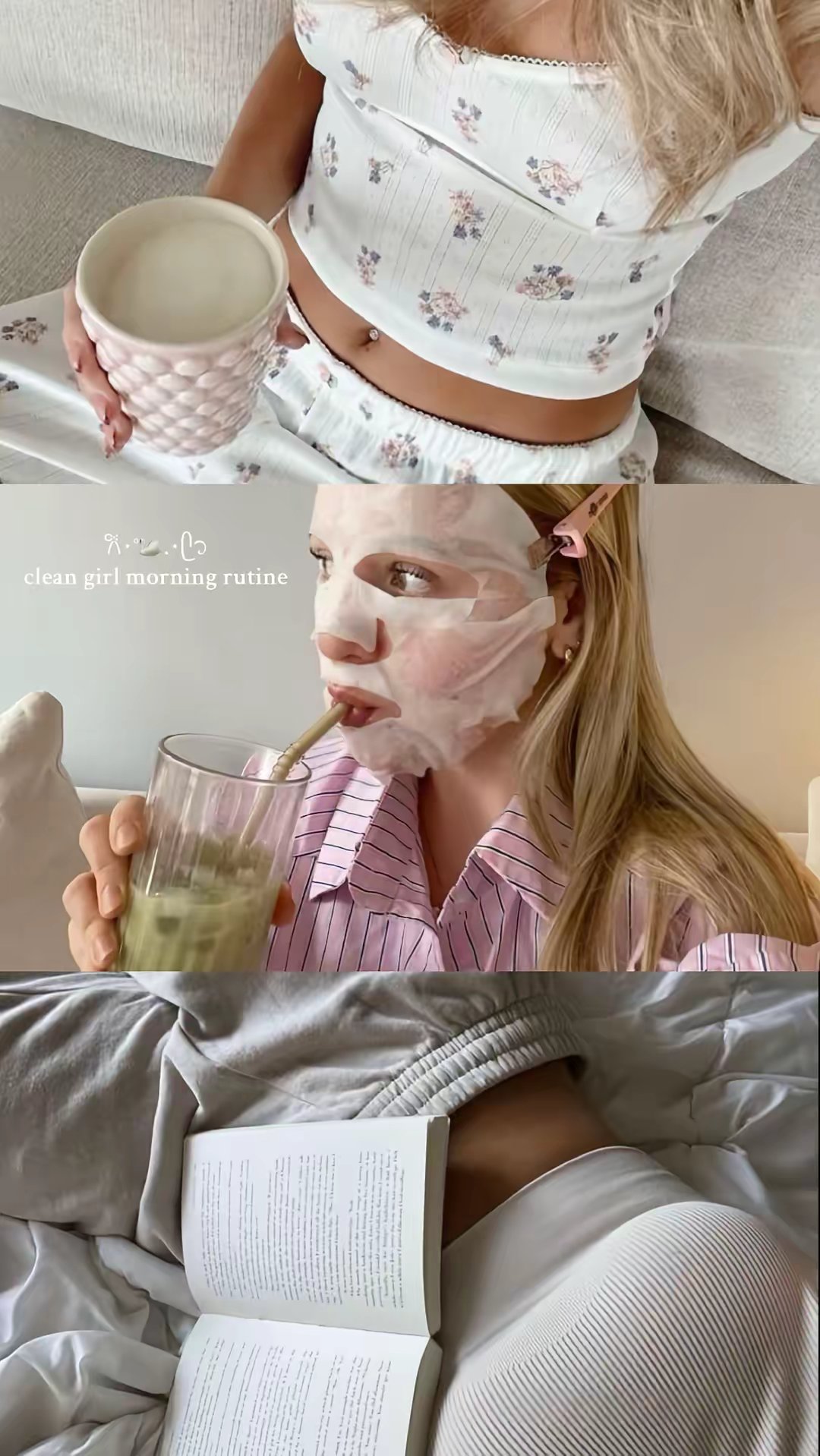 clean girl morning routine