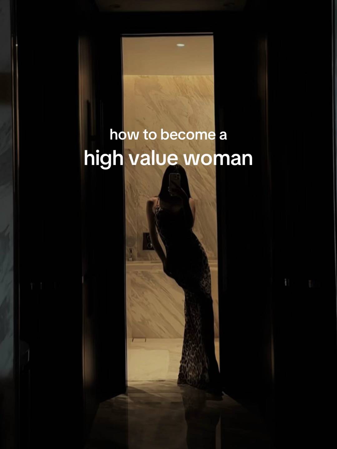 how to become a high value woman