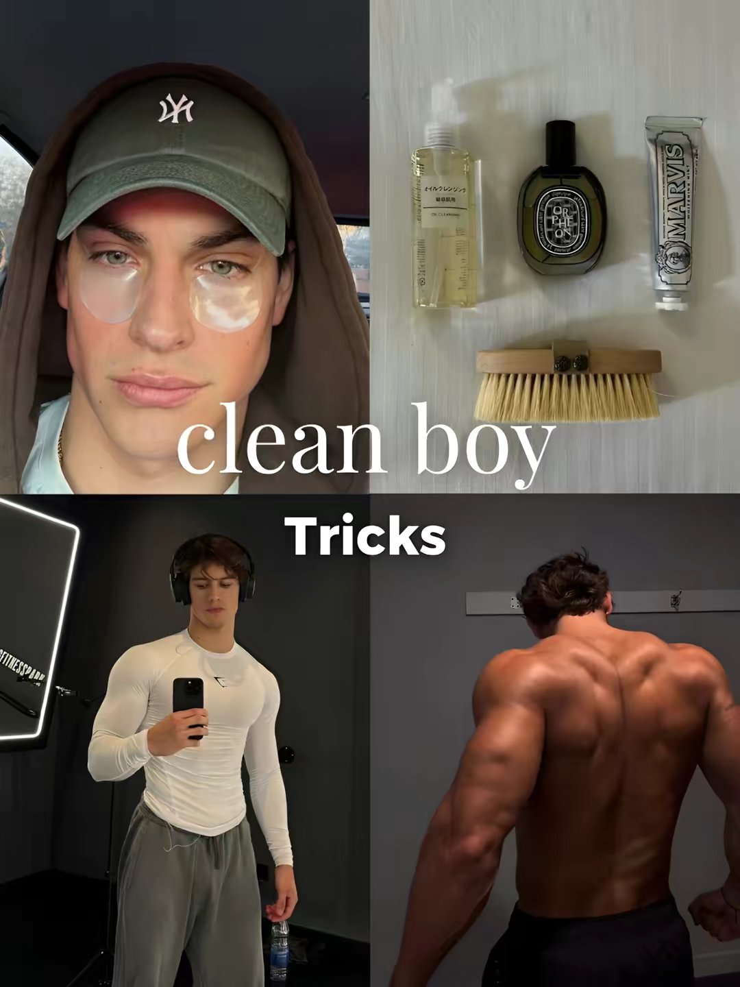 clean boy Tricks