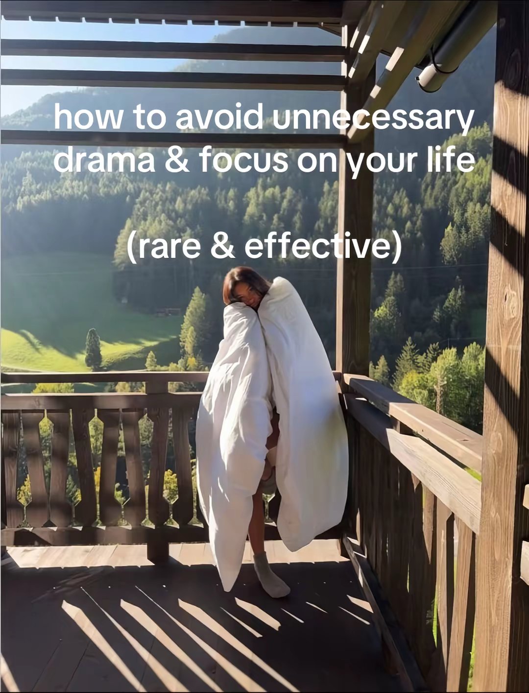 how to avoid unnecessary drama & focus on your life (rare & effective)