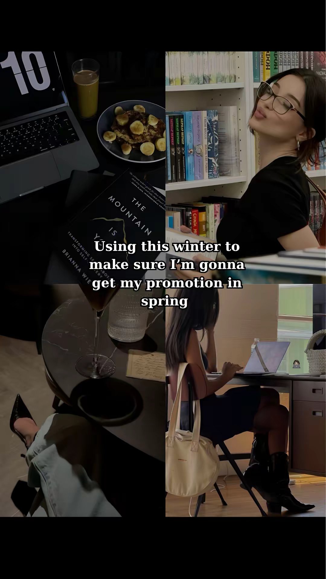 Using this winter to make sure I’m gonna get my promotion in spring
