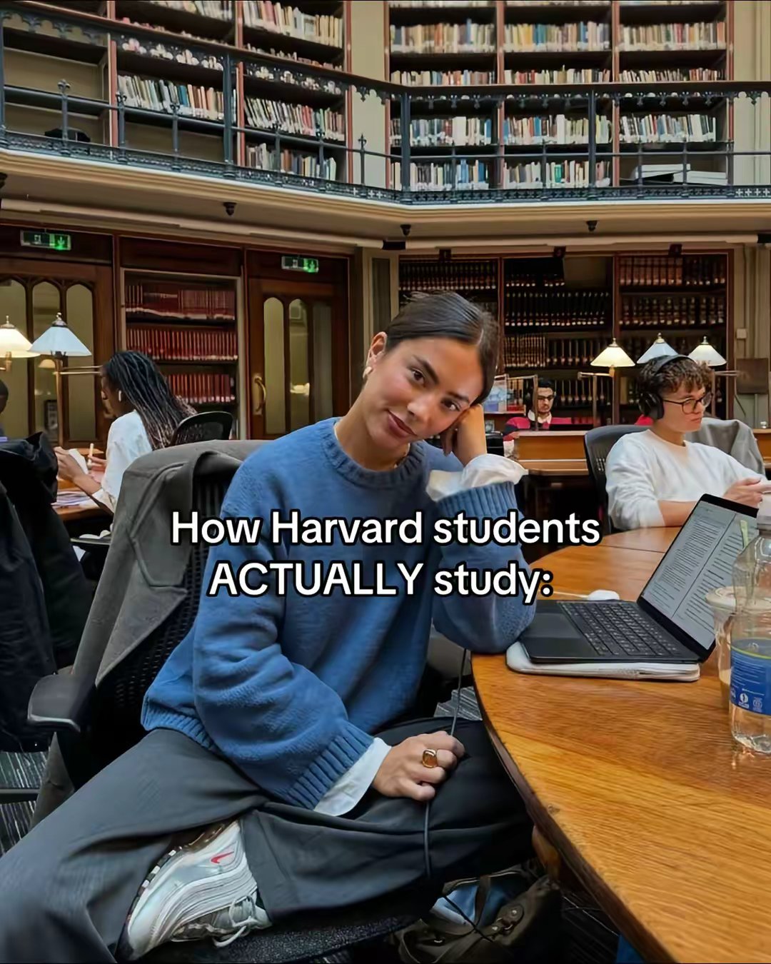 How Harvard students ACTUALLY study: