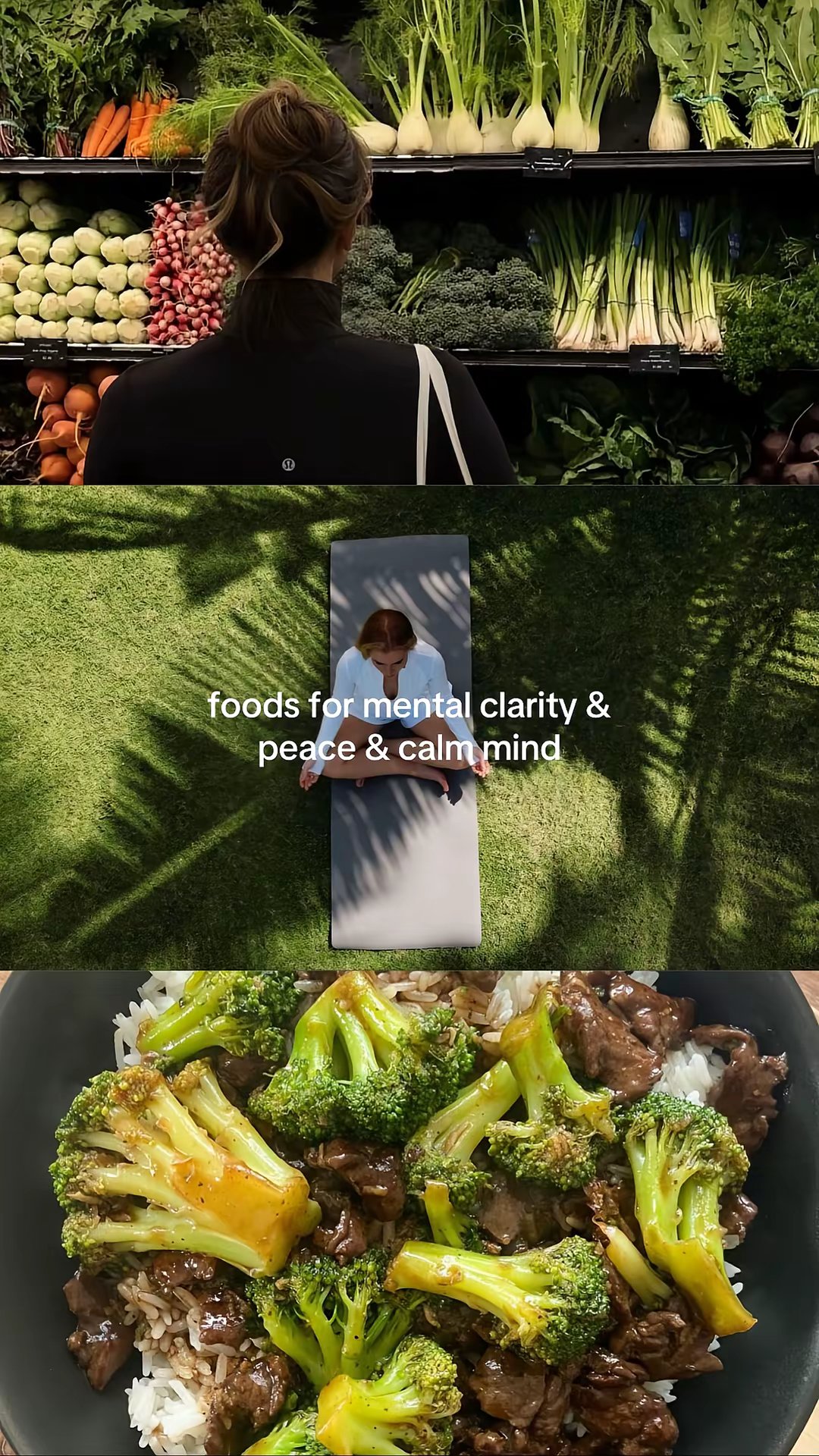 foods for mental clarity & peace & calm mind