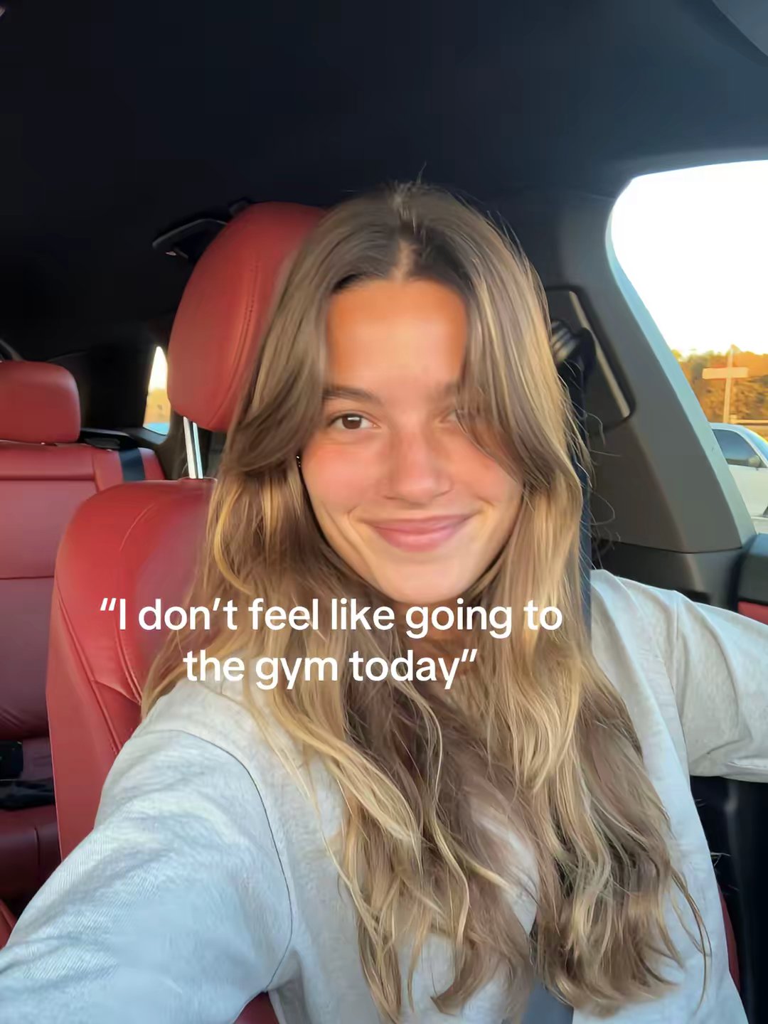 “I don’t feel like going to the gym today”