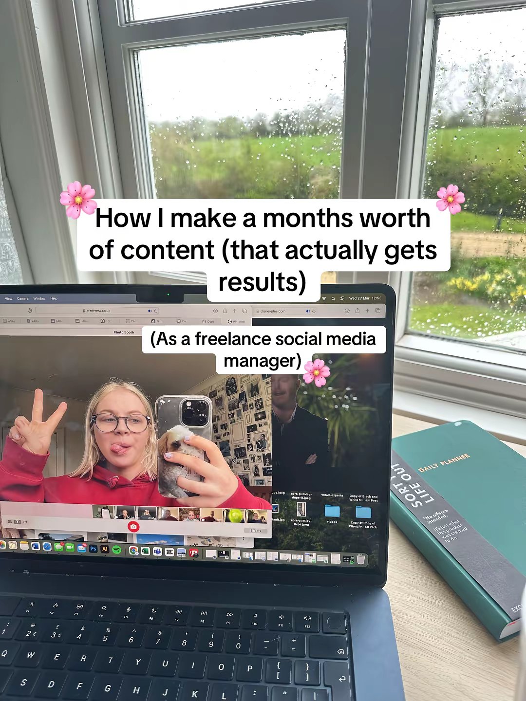 How I make a months worth of content (that actually gets results) (As a freelance social media manager)