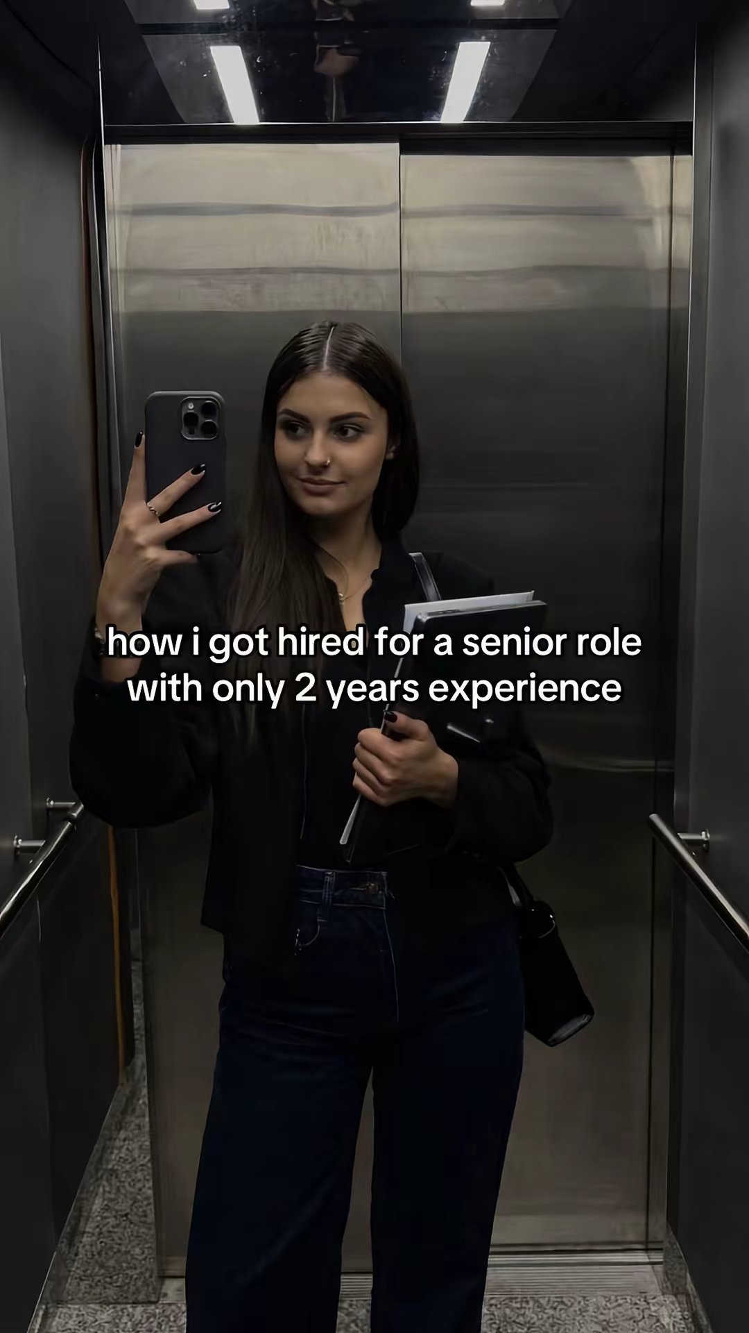 how i got hired for a senior role with only 2 years experience