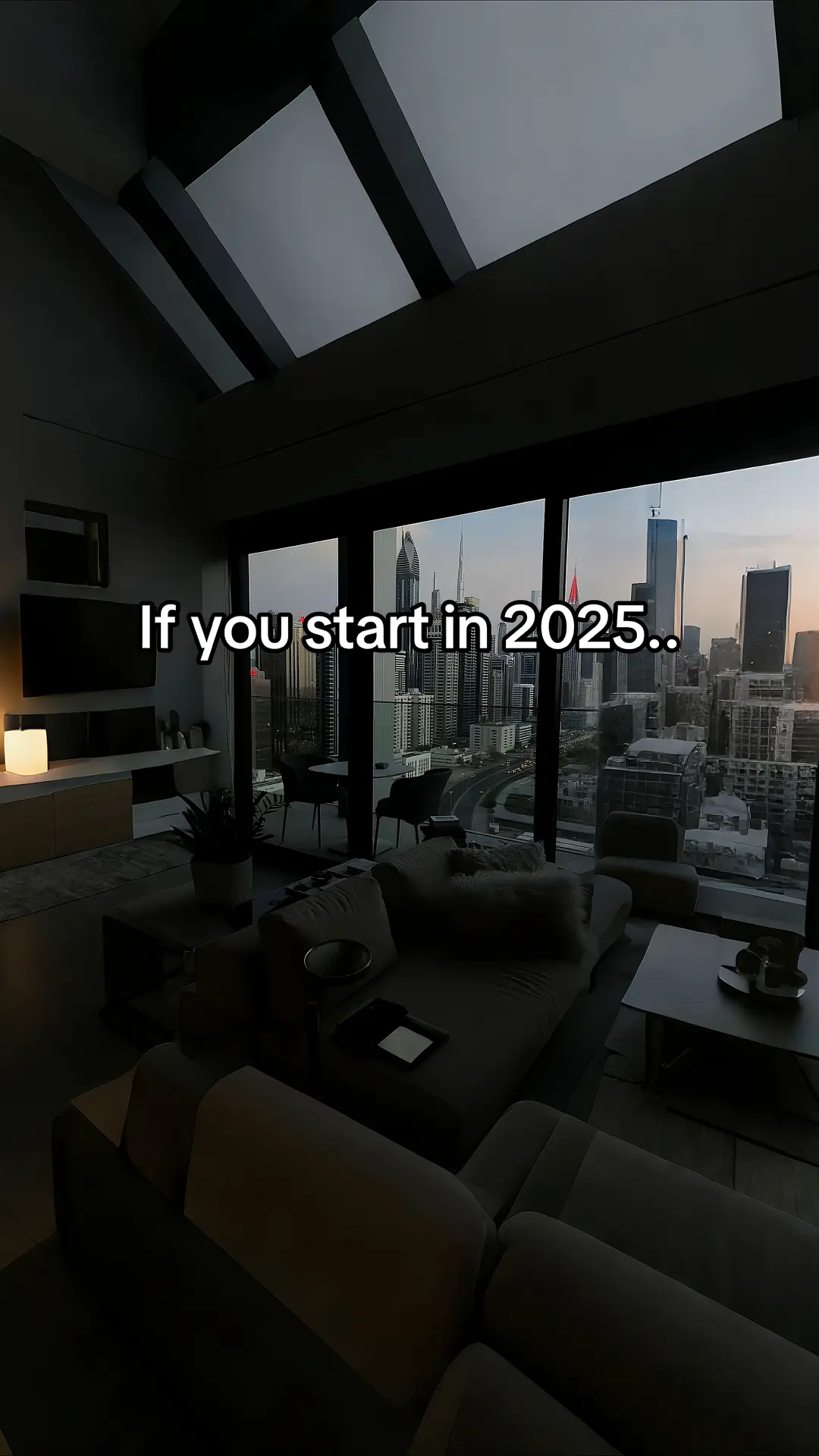 If you start in 2025..