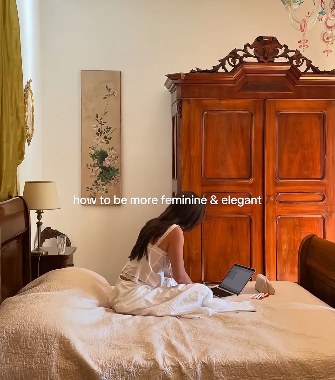 how to be more feminine & elegant