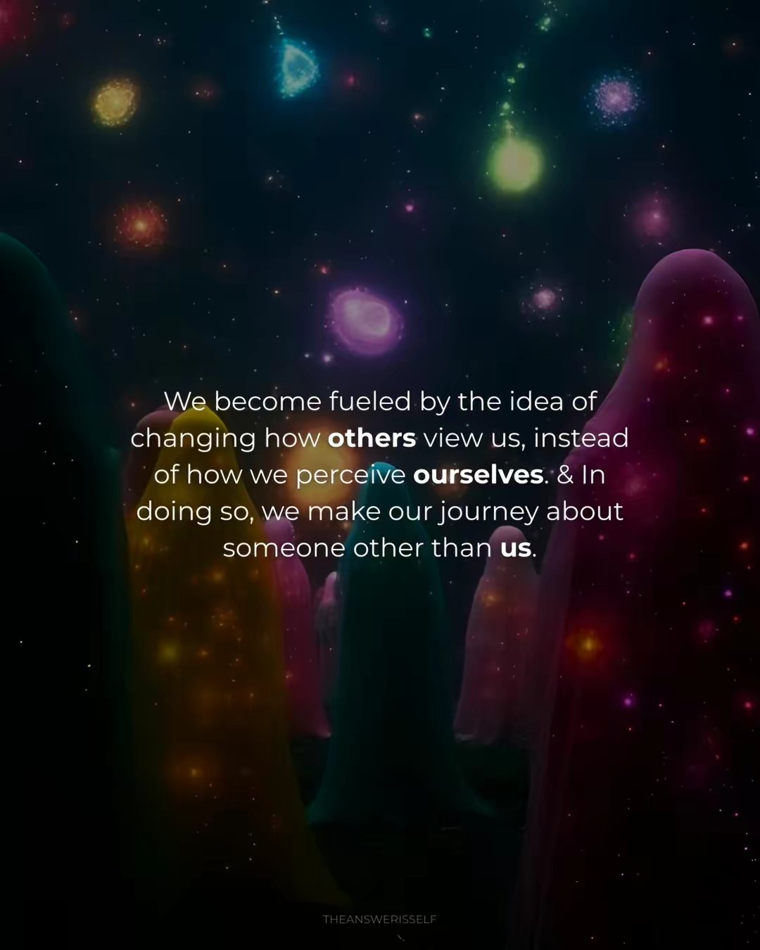 Spiritual Self Improvement Content by @theanswerisself slide 3