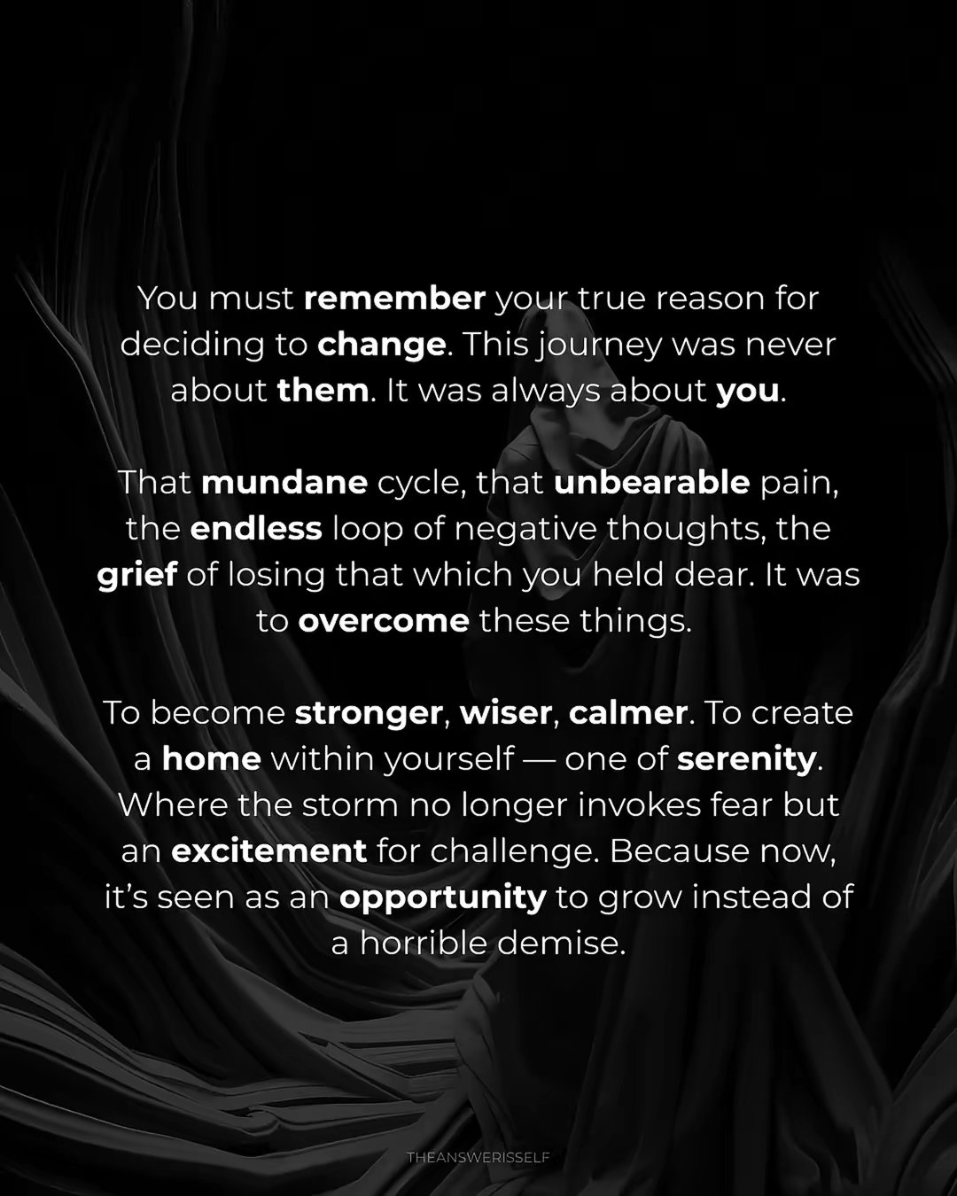 Spiritual Self Improvement Content by @theanswerisself slide 6