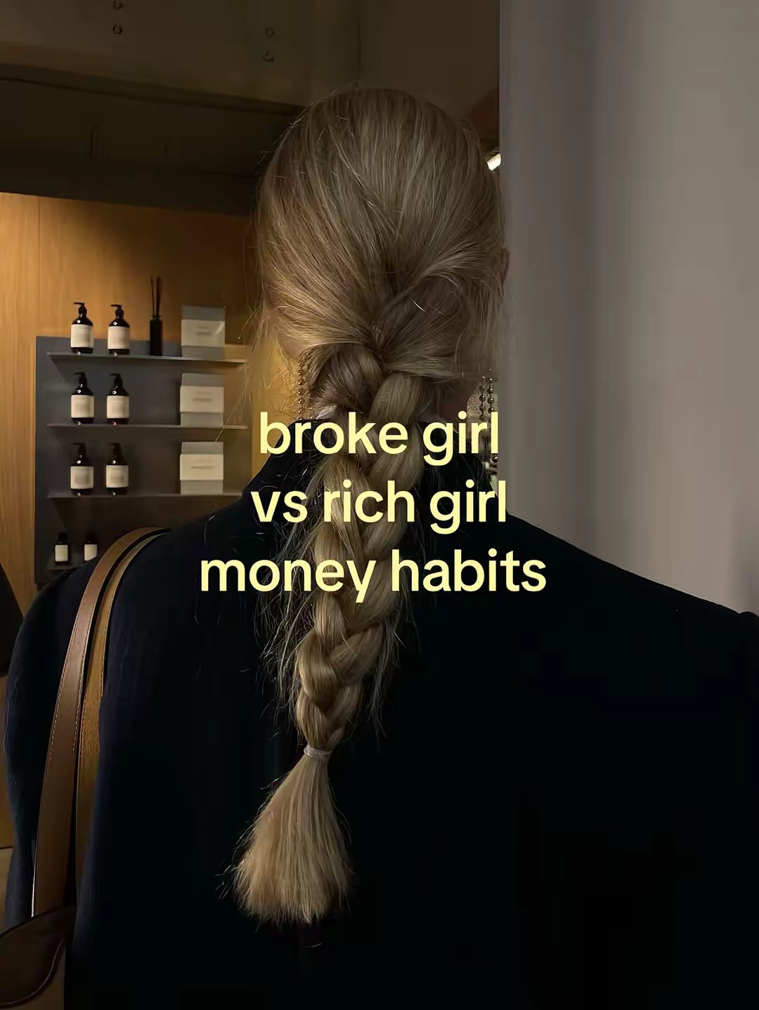broke girl vs rich girl money habits