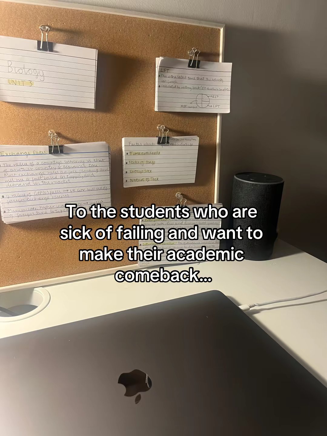 To the students who are sick of failing and want to make their academic comeback...