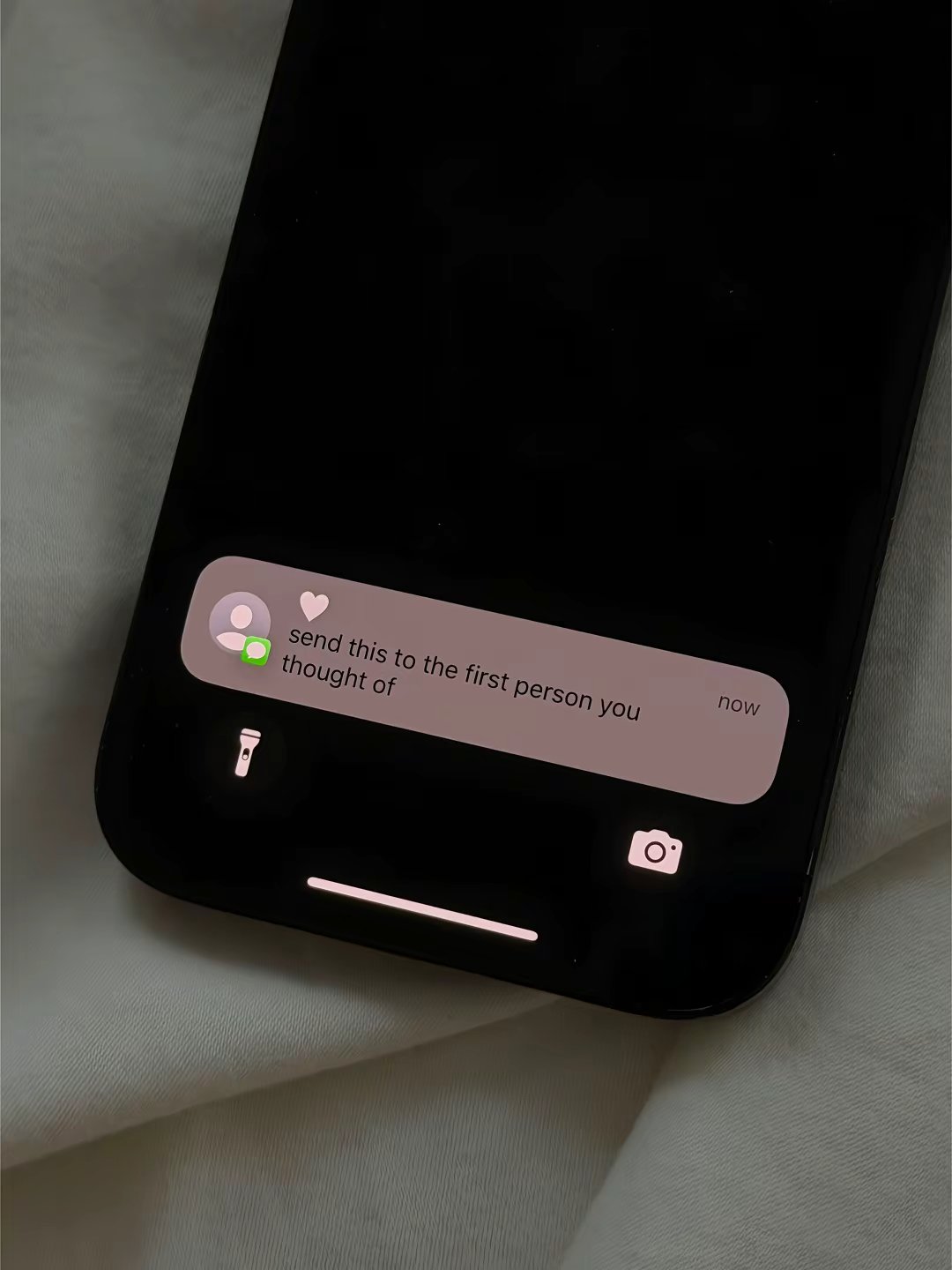 send this to the first person you
thought of