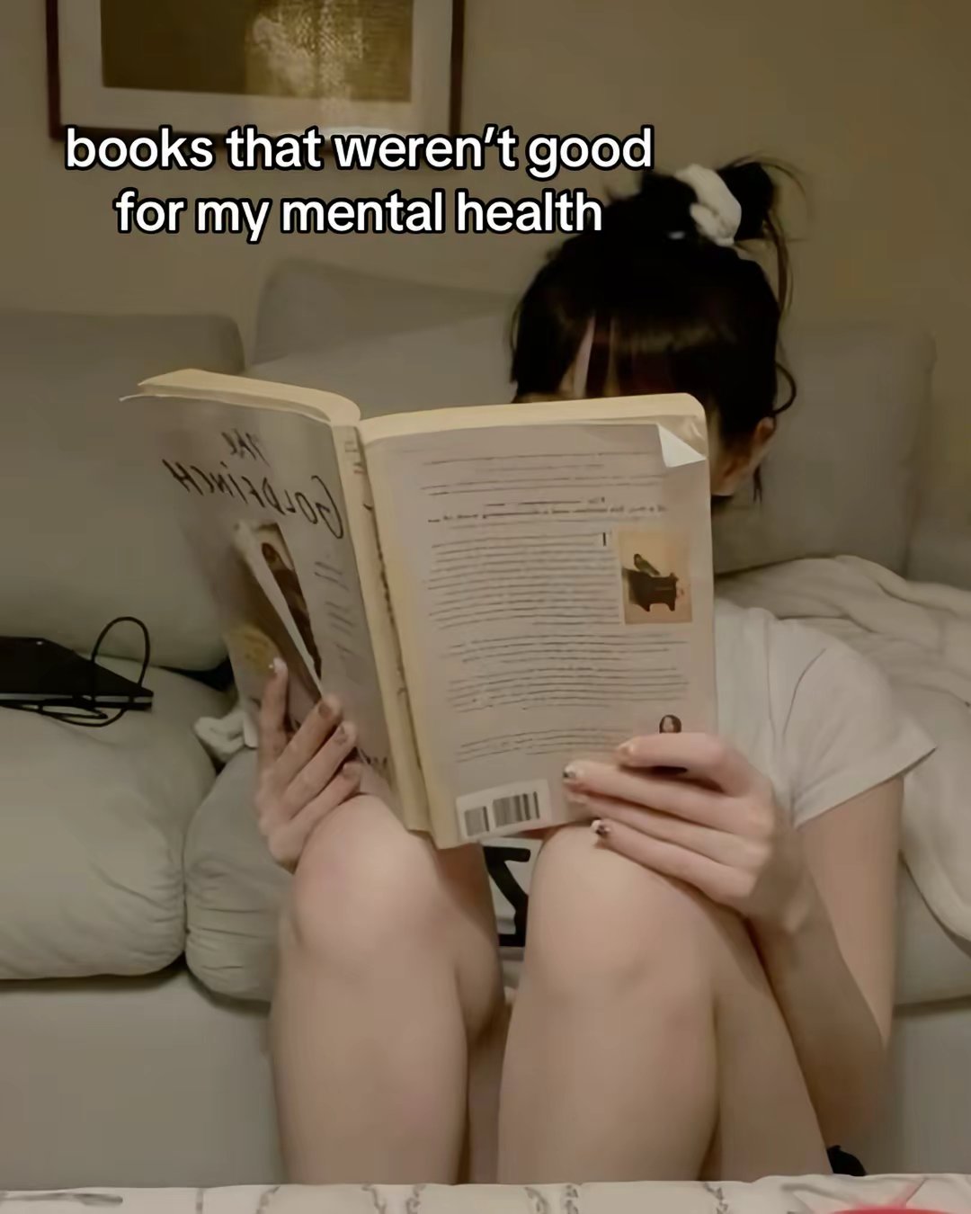 books that weren't good for my mental health