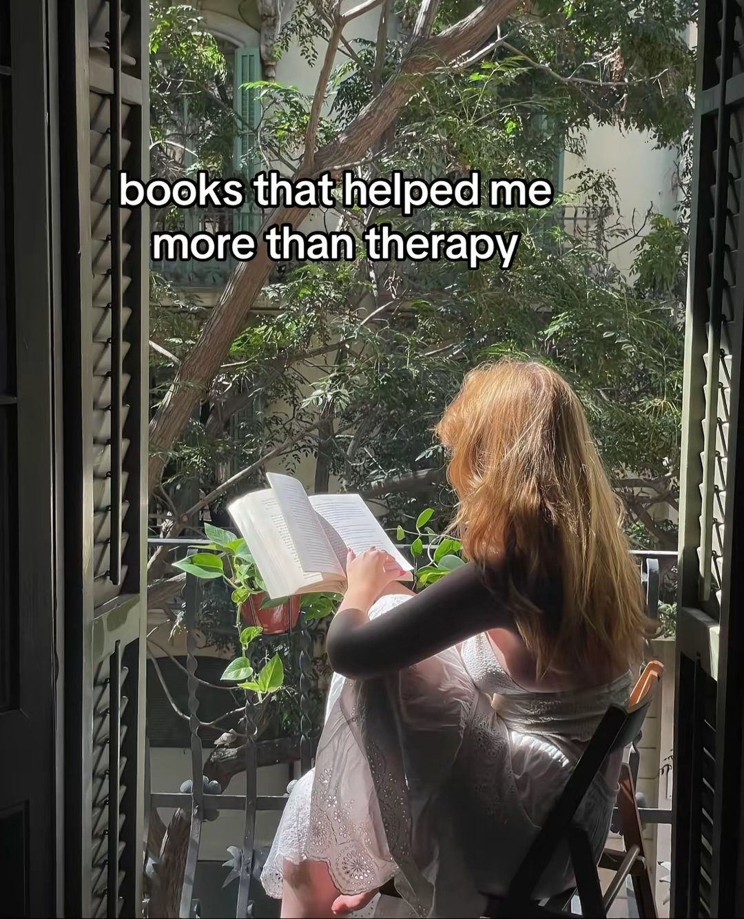 books that helped me more than therapy