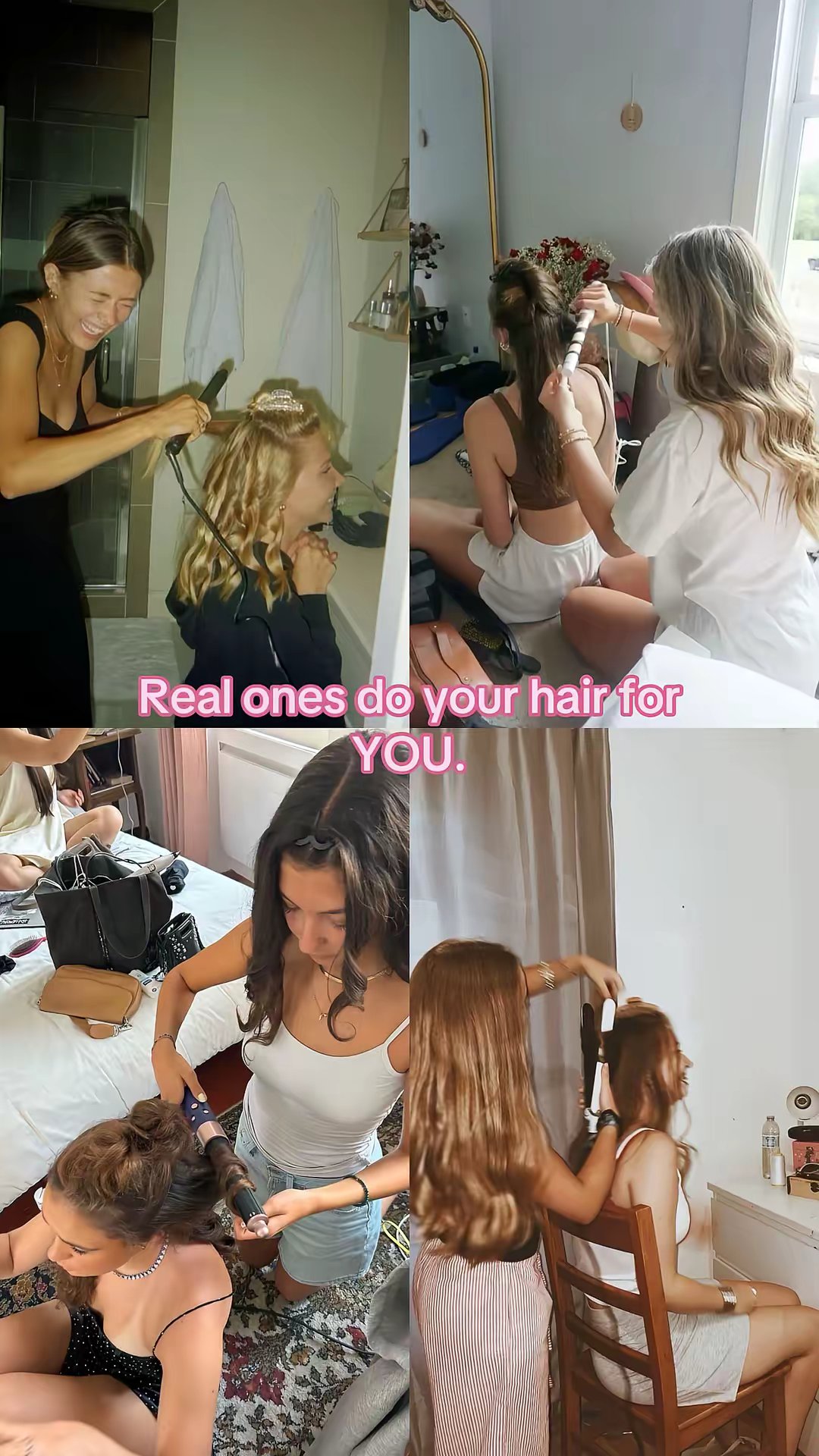 Real ones do your hair for YOU.