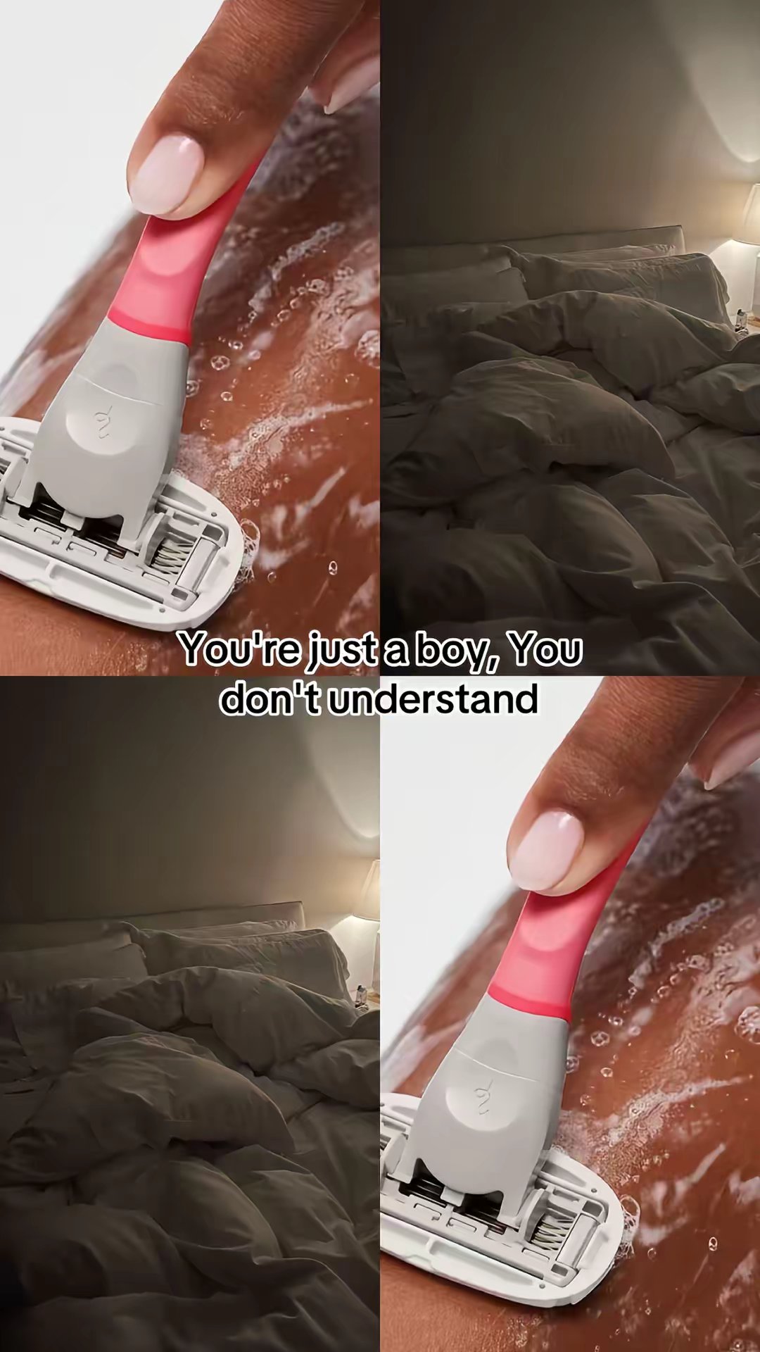 You're just a boy, You don't understand