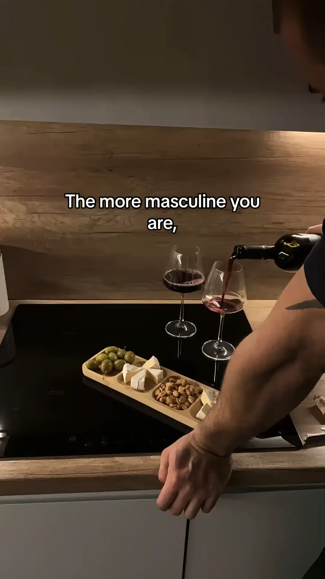 The more masculine you are,
